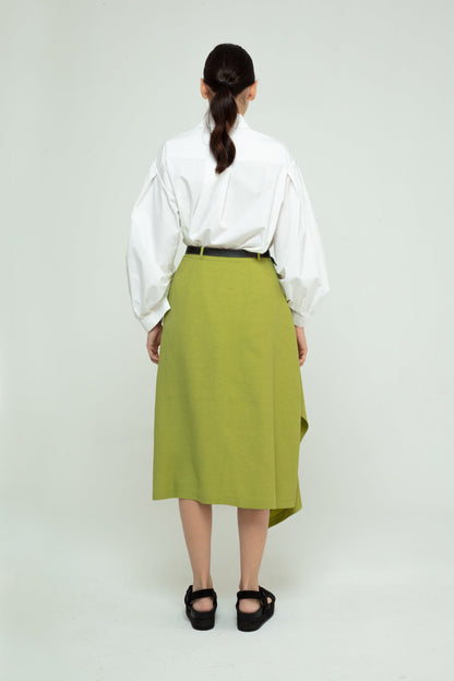 Wrap Green Skirt
