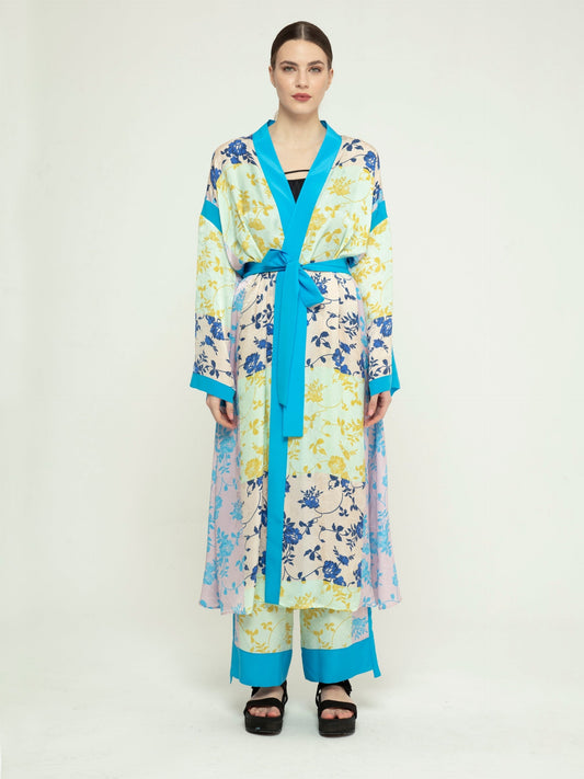 Floral Patterned Kimono