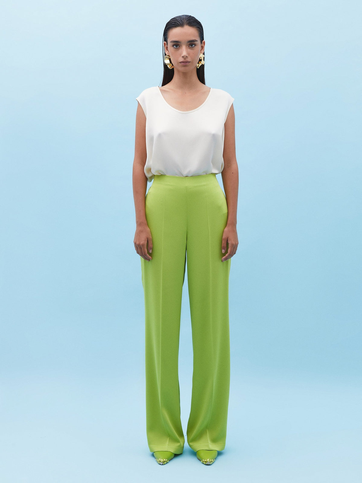 Bright Green Pants