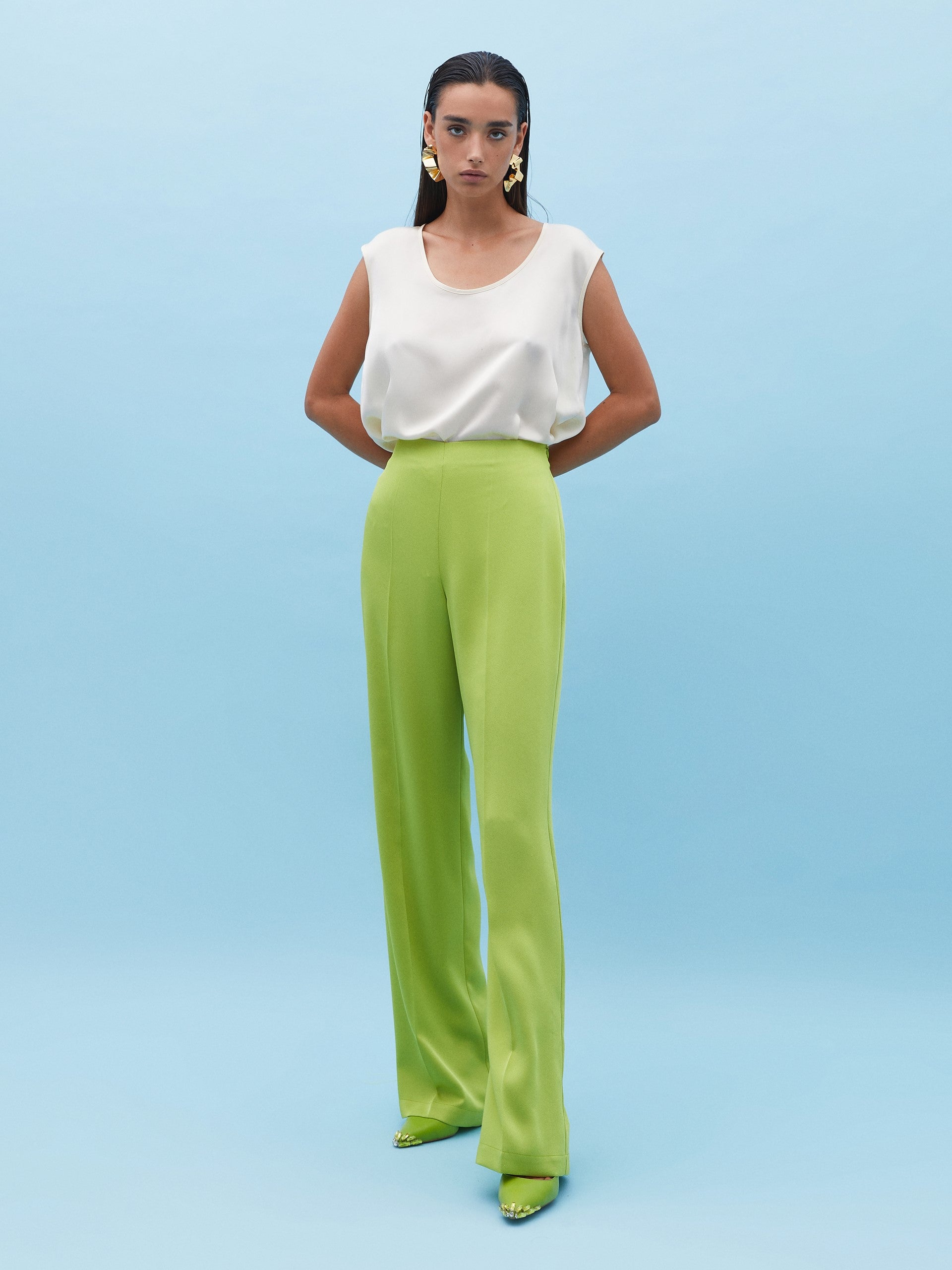 Bright Green Pants