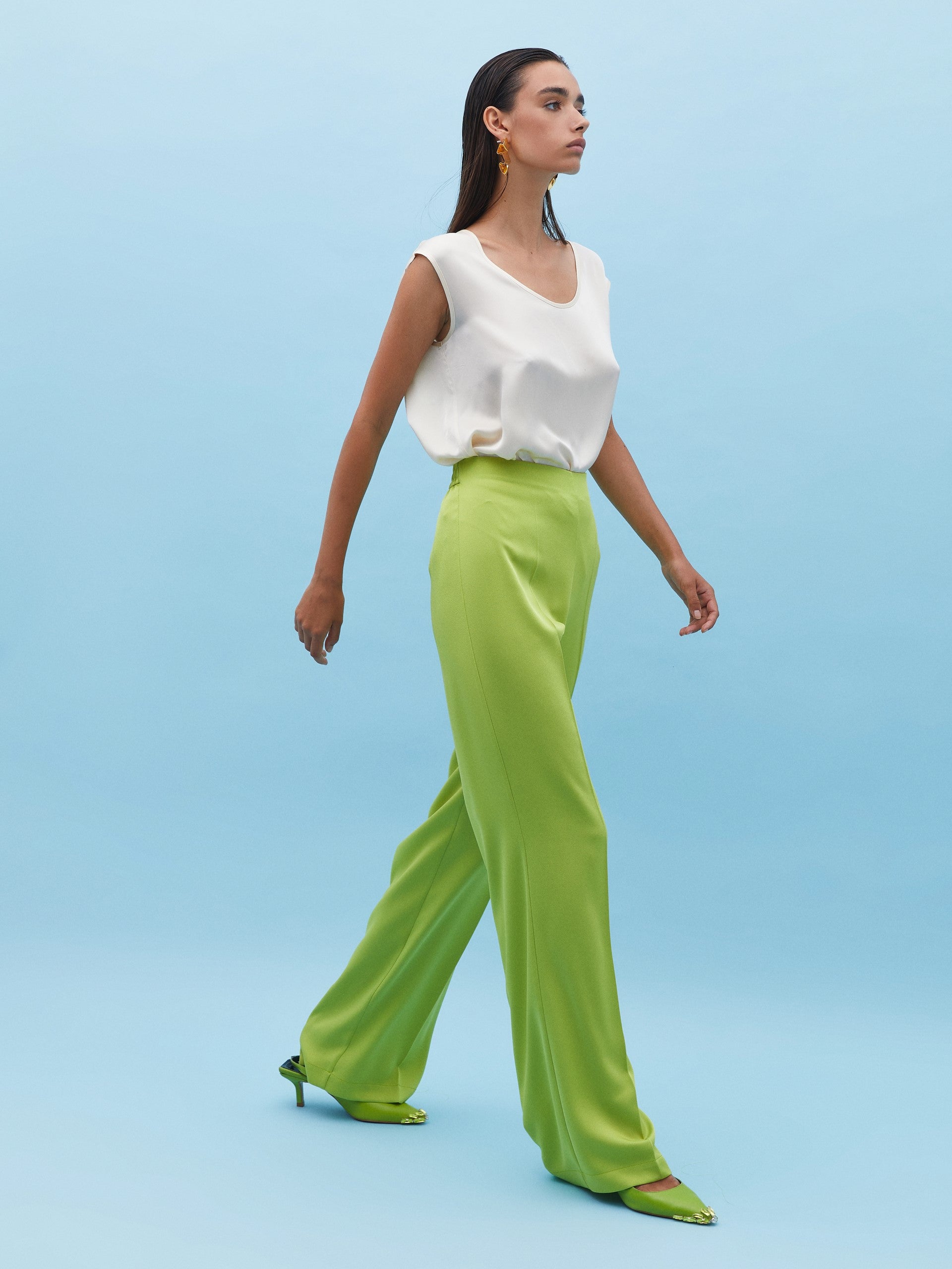 Bright Green Pants