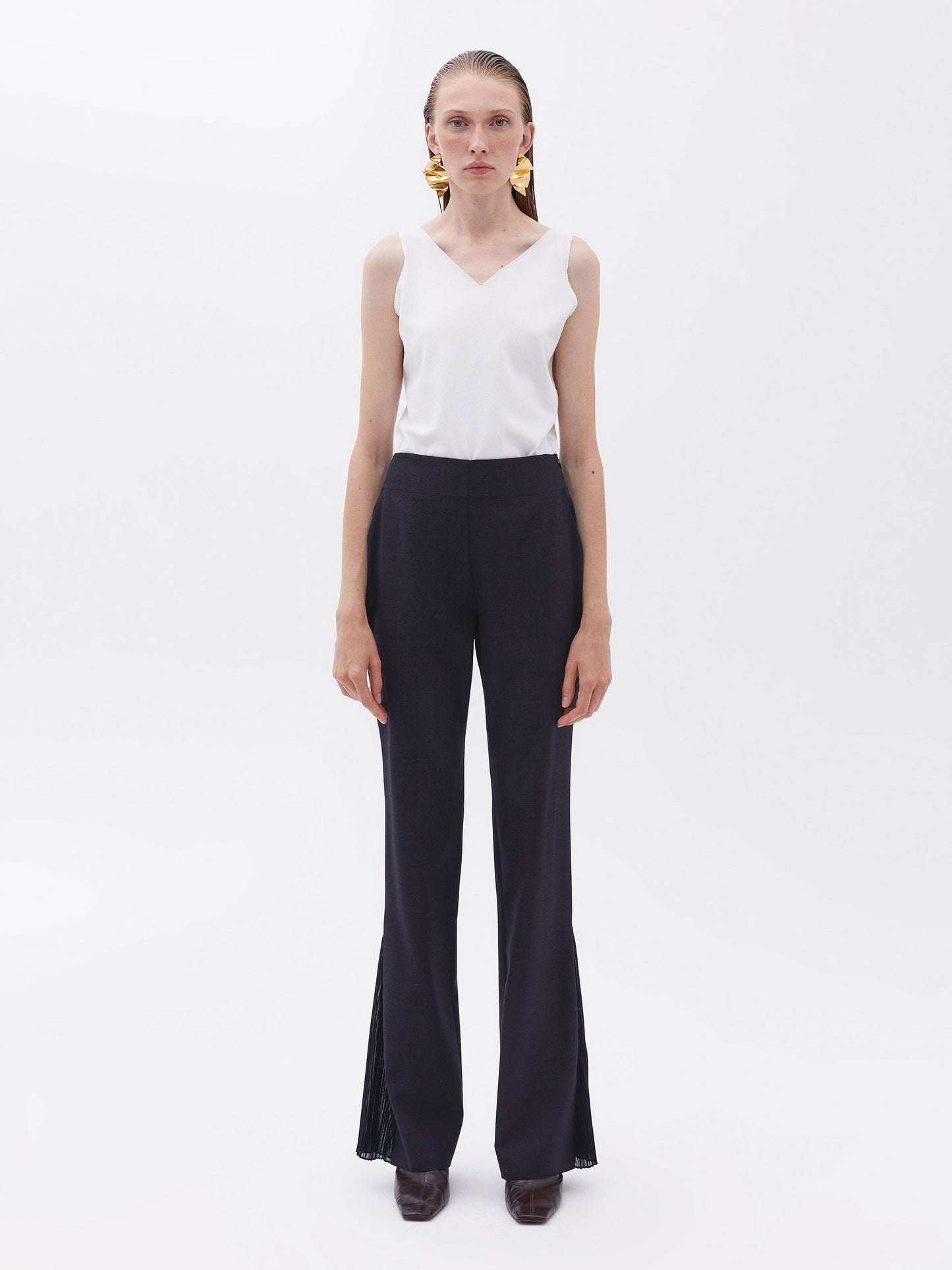 Pleated Detailed Trousers