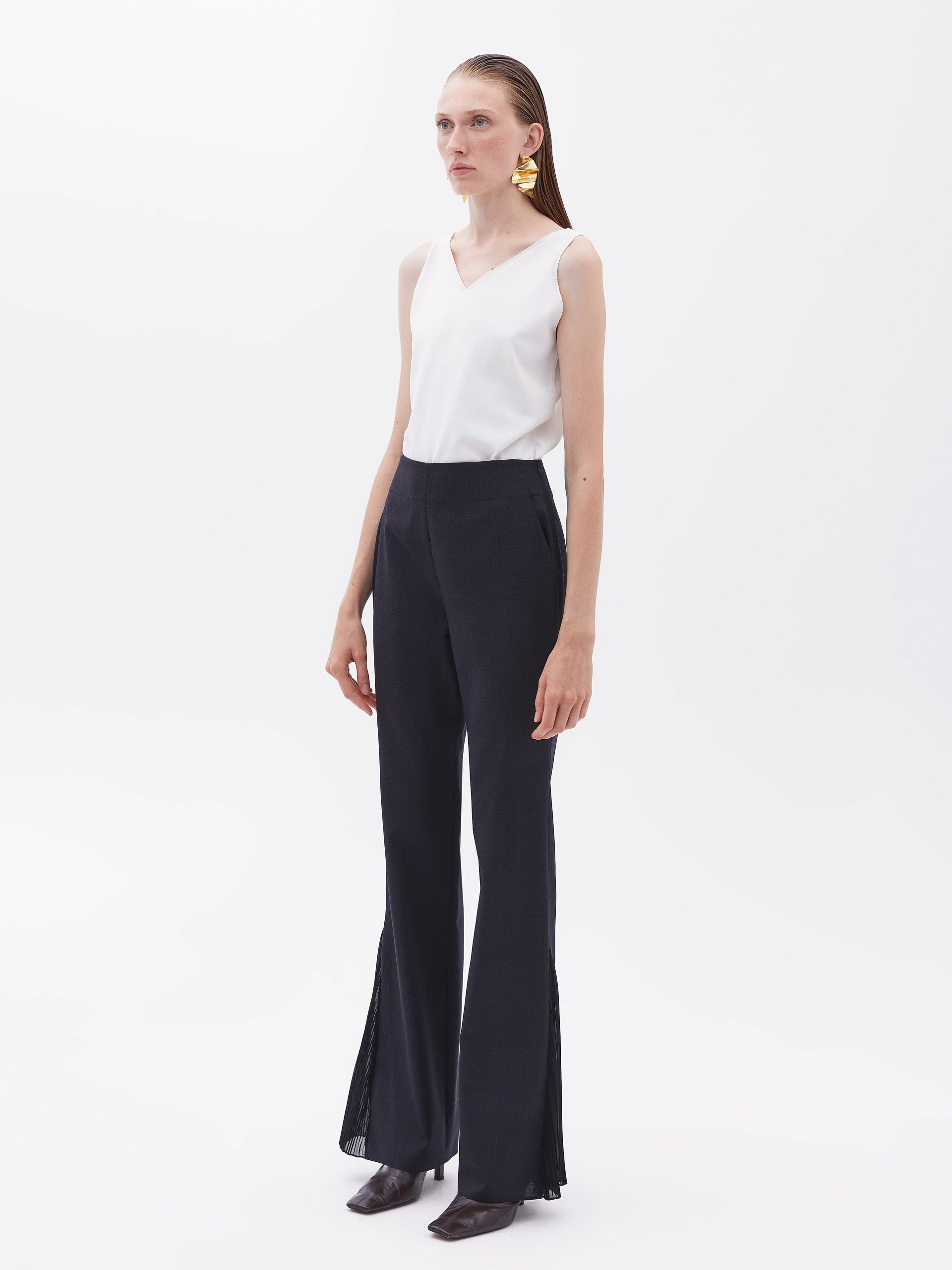 Pleated Detailed Trousers