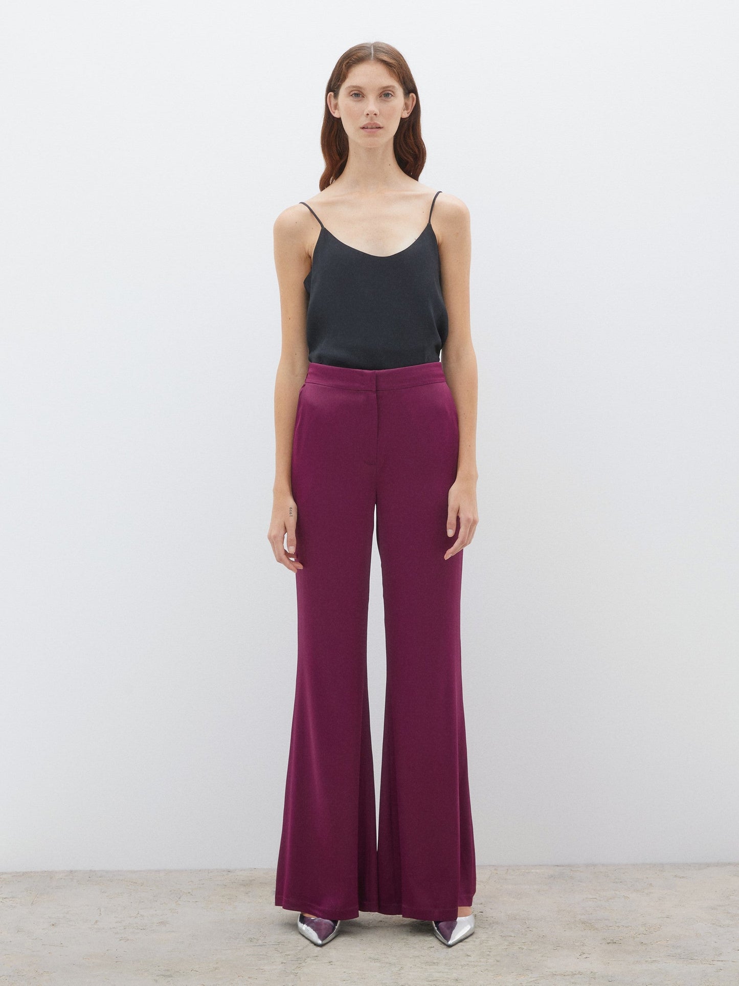 Spanish Trousers Plum Trousers