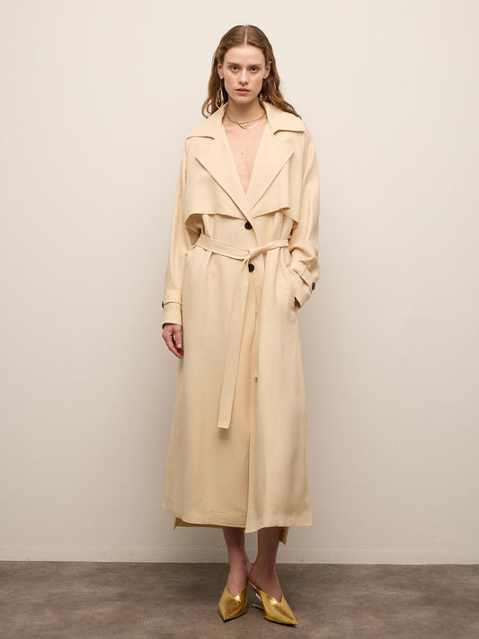 Buttoned Trenchcoat